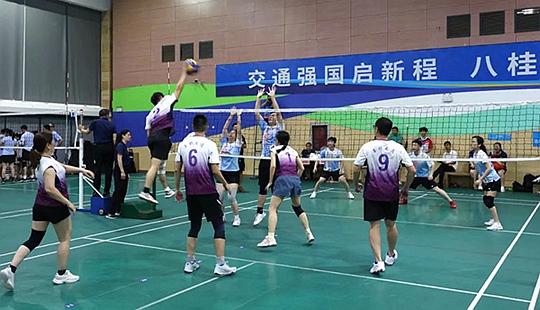 玉林市交通运输局在2025年全区交通运输行业职工运动会勇创佳绩